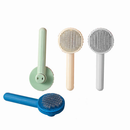 Cat Grooming Pet Hair Remover Comb Short Massager