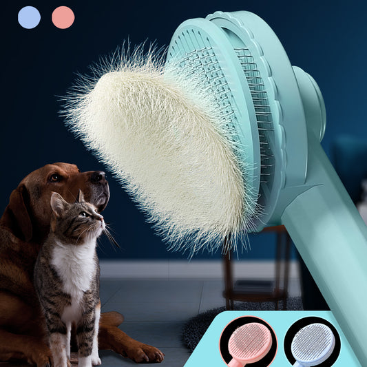Cat Grooming Pet Hair Remover Comb Short Massager