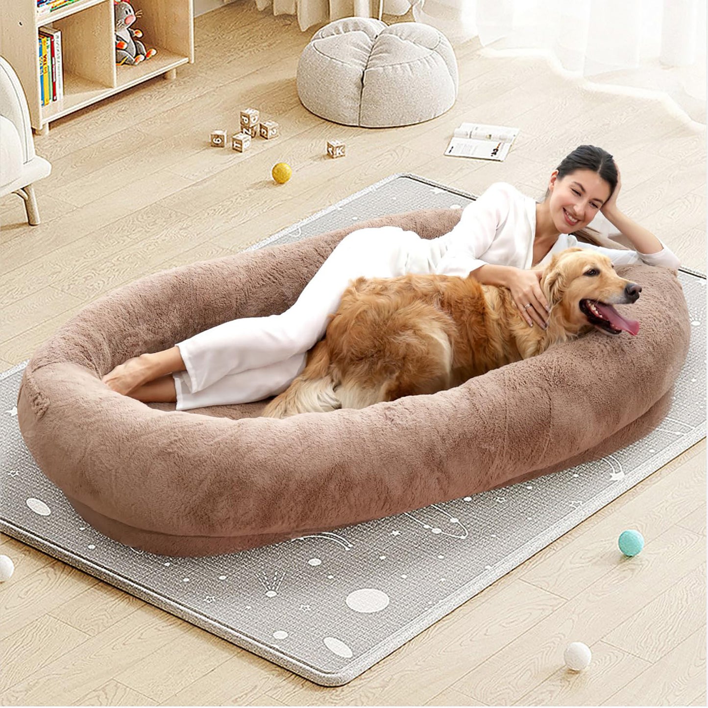 Dog Beds For Humans Size Fits You And Pets Washable
